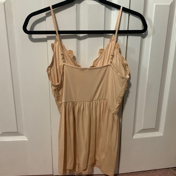 Blue B Collection Nude Lace Bralette Camisole Top US Size Small - Picture 3 of 7